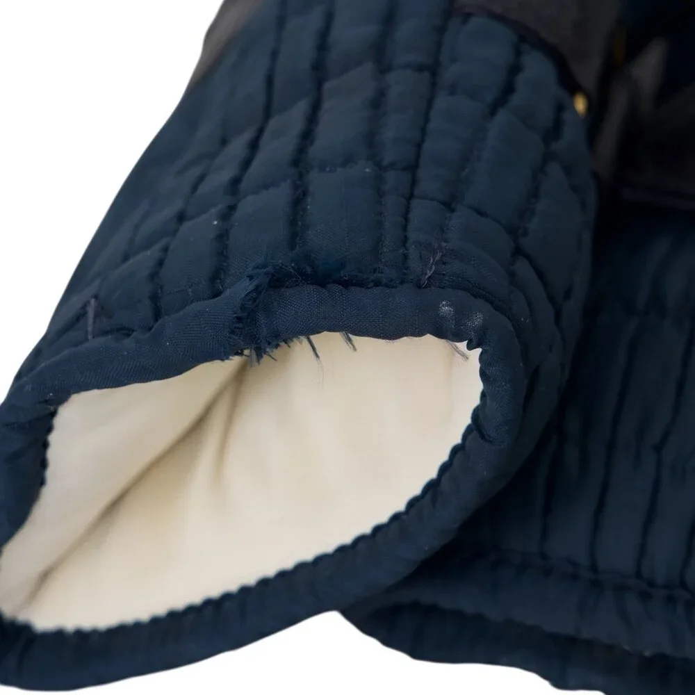 GRANDOE Womens Mittens M/L Blue Ski Snowboard Gloves Vintage
